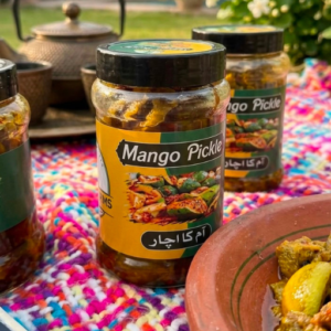 Homemade Mango Pickle (Achar) in Pure Mustard Oil